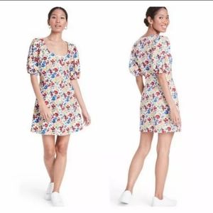 RIXO for Target Floral Short Sleeve Button Up